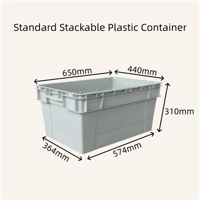 Standard stabelbar plastbeholder